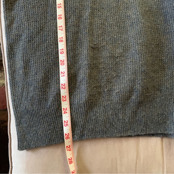 JOSEPH ABBOUD. NWT. Tan/Dark Gray Knit Sweater.Wool Blend.Size L.Button … - Picture 7 of 7